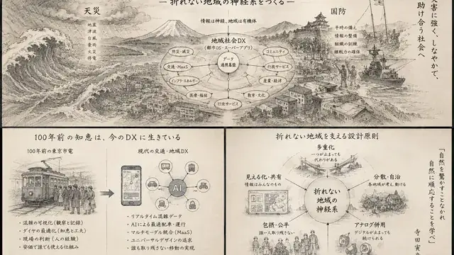 寺田寅彦『天災と国防』に学ぶ地域社会DXのサムネイル